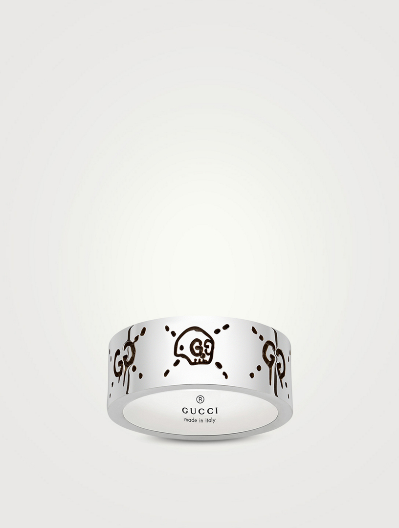 Bague GucciGhost en argent sterling