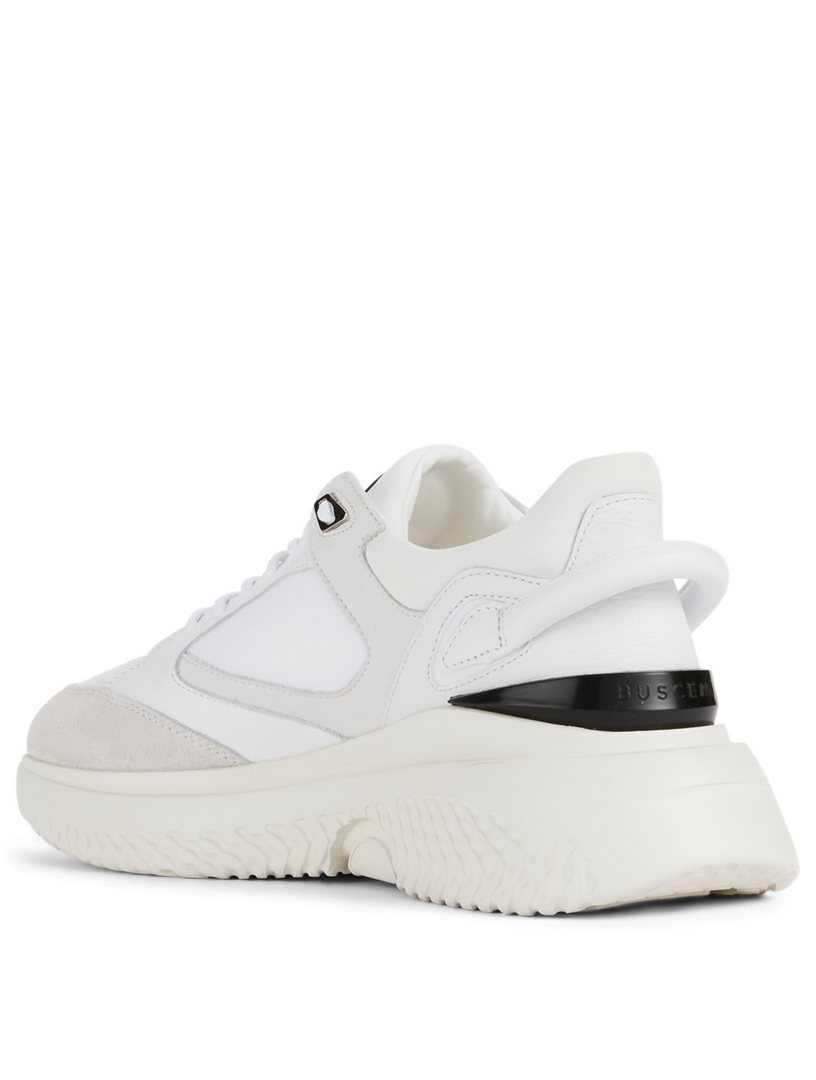 BUSCEMI Veloce Leather Sneakers Holt Renfrew