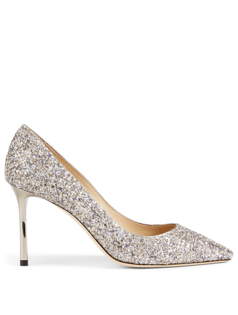 Romy 85 Glitter Pumps