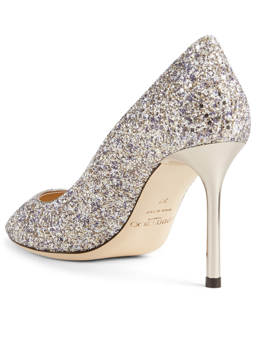 Jimmy choo hot sale romy silver