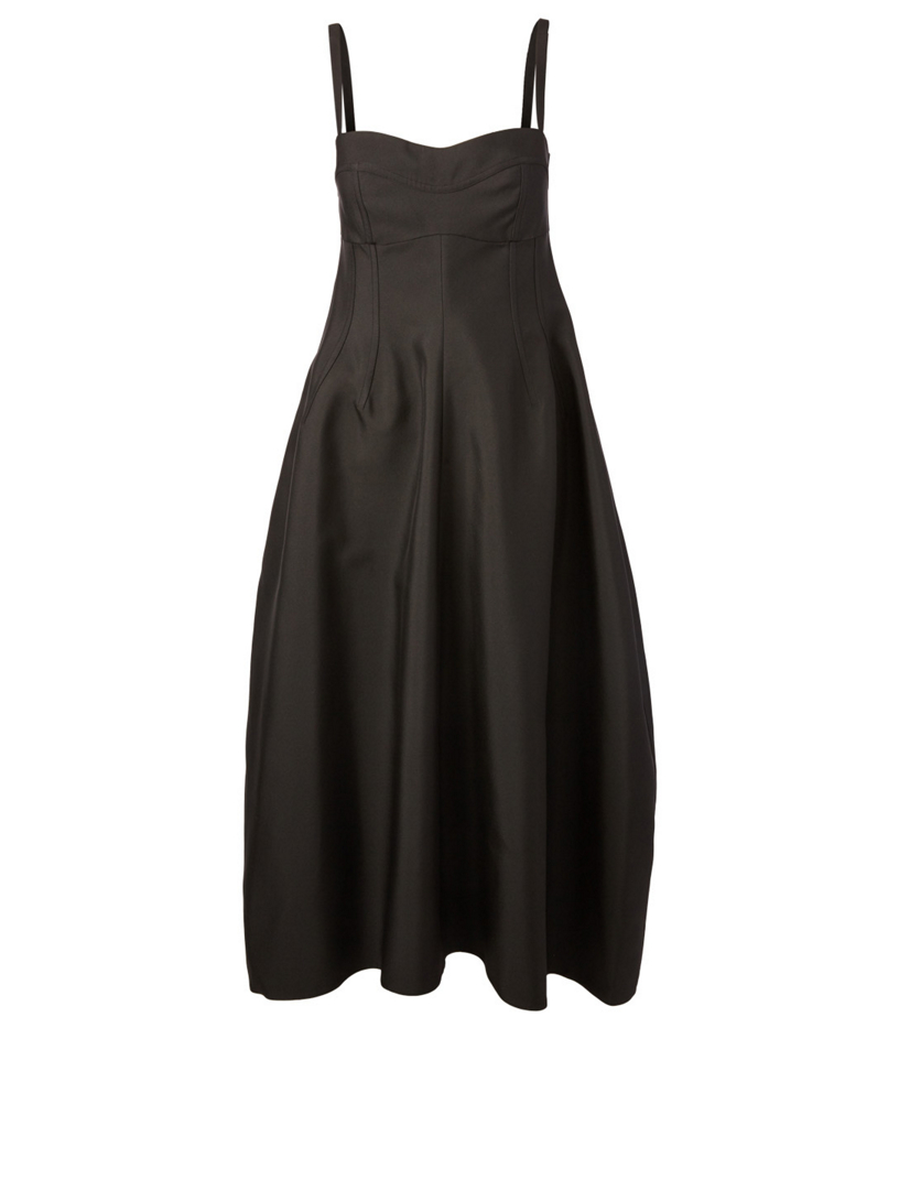 Poplin Bustier Dress
