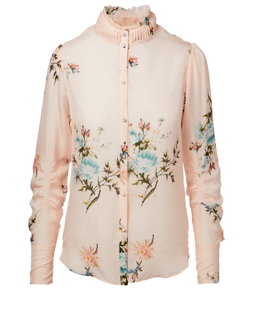 Joie elzie silk store blouse