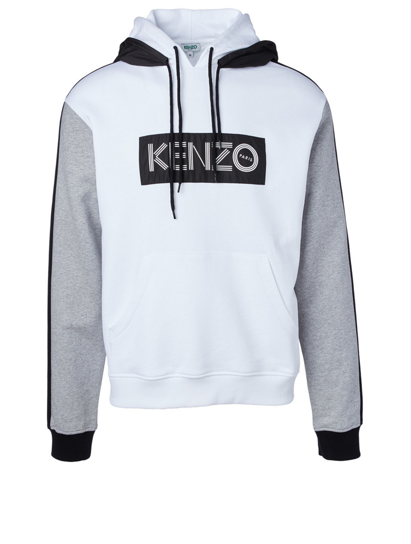 Kenzo logo hot sale hoodie