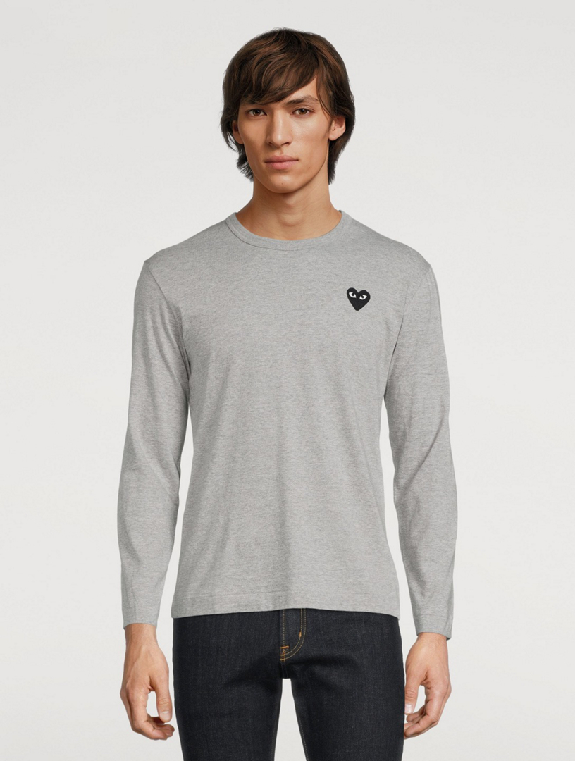 COMME DES GARÇONS PLAY Heart Long Sleeve T-Shirt