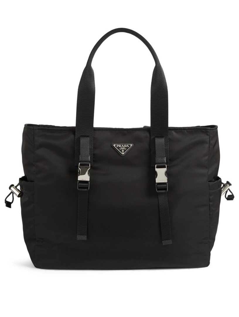 Prada men's nylon deals tote bag