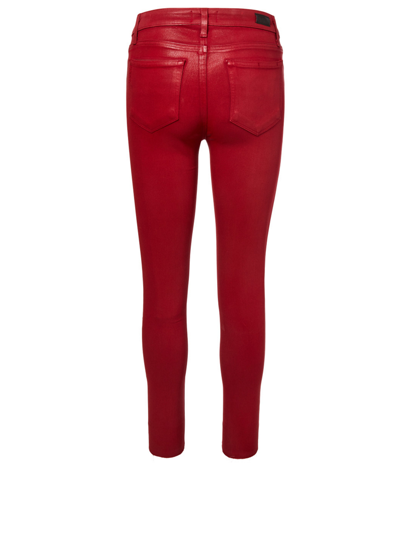 Paige verdugo best sale coated jeans