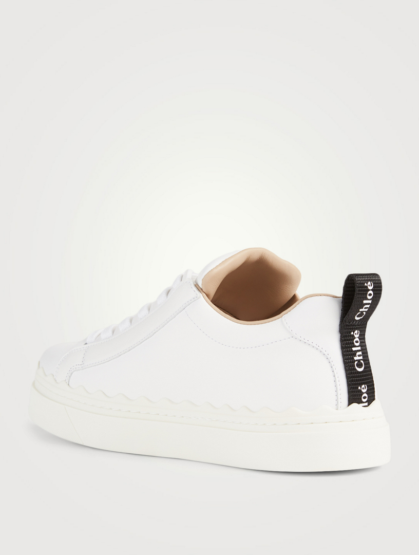 Chloe scalloped store sneakers