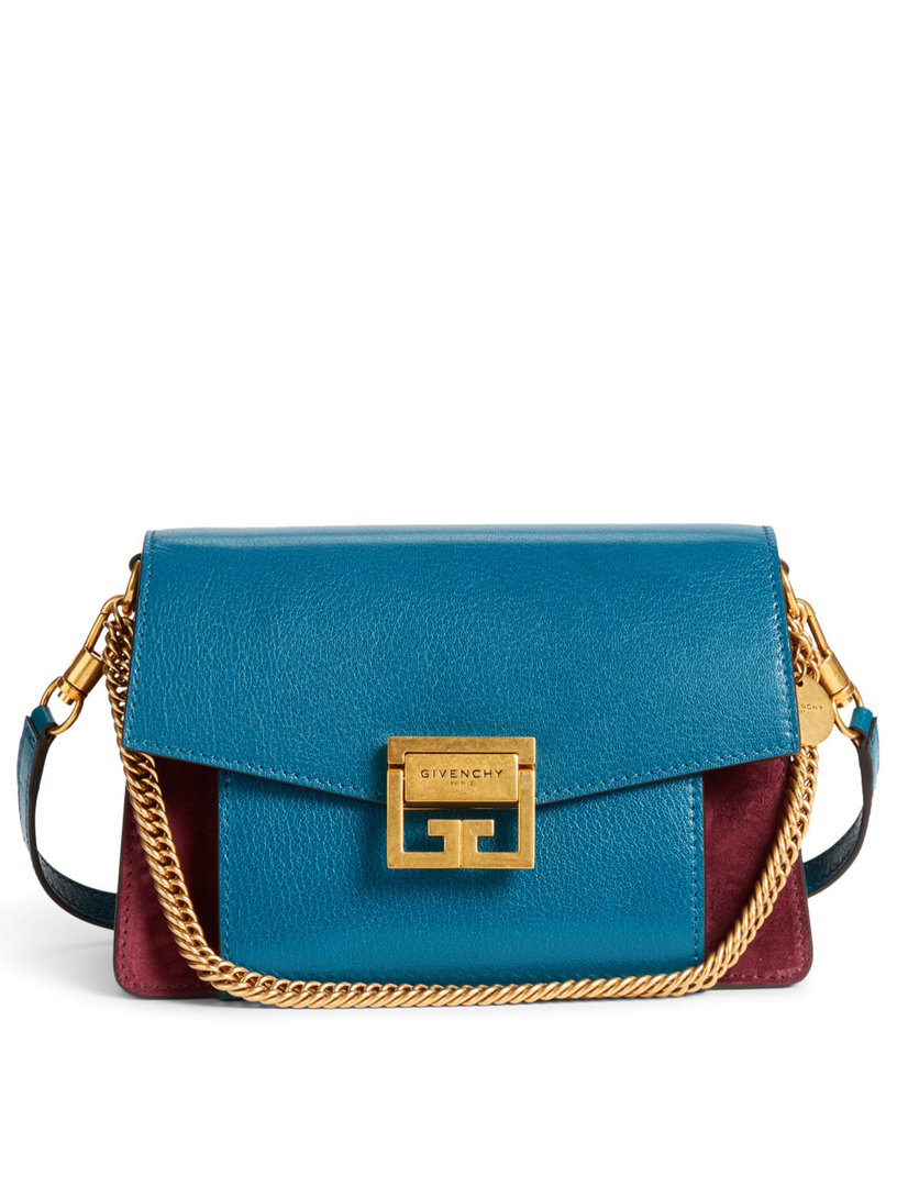 GIVENCHY Small GV3 Leather And Suede Bag Holt Renfrew