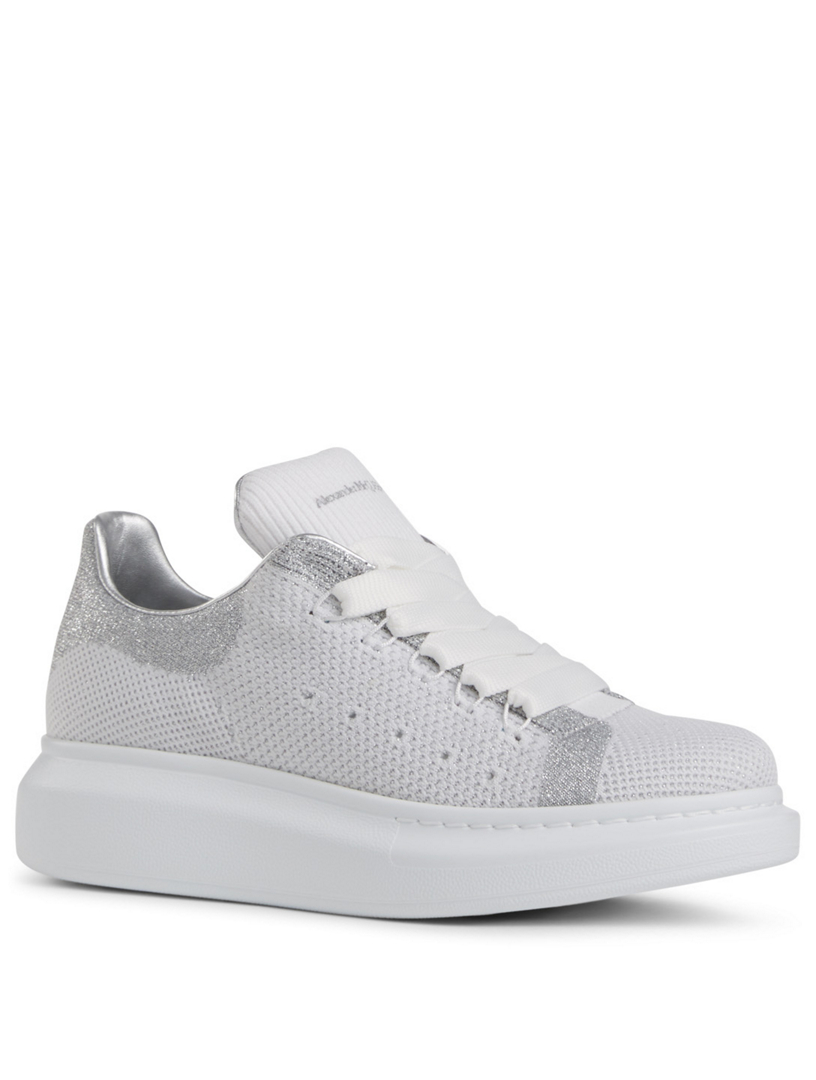 Alexander mcqueen knit sneakers hotsell