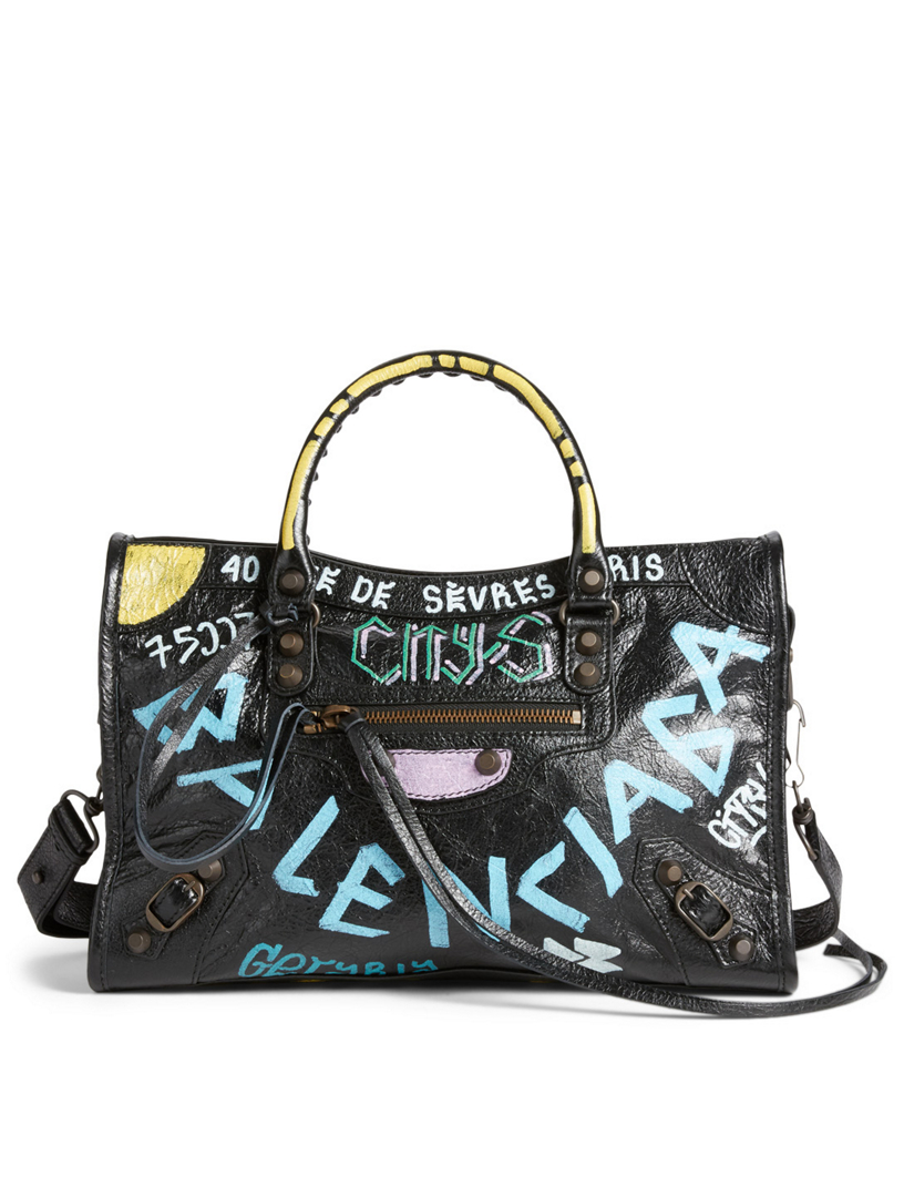 Balenciaga City Bag Graffiti