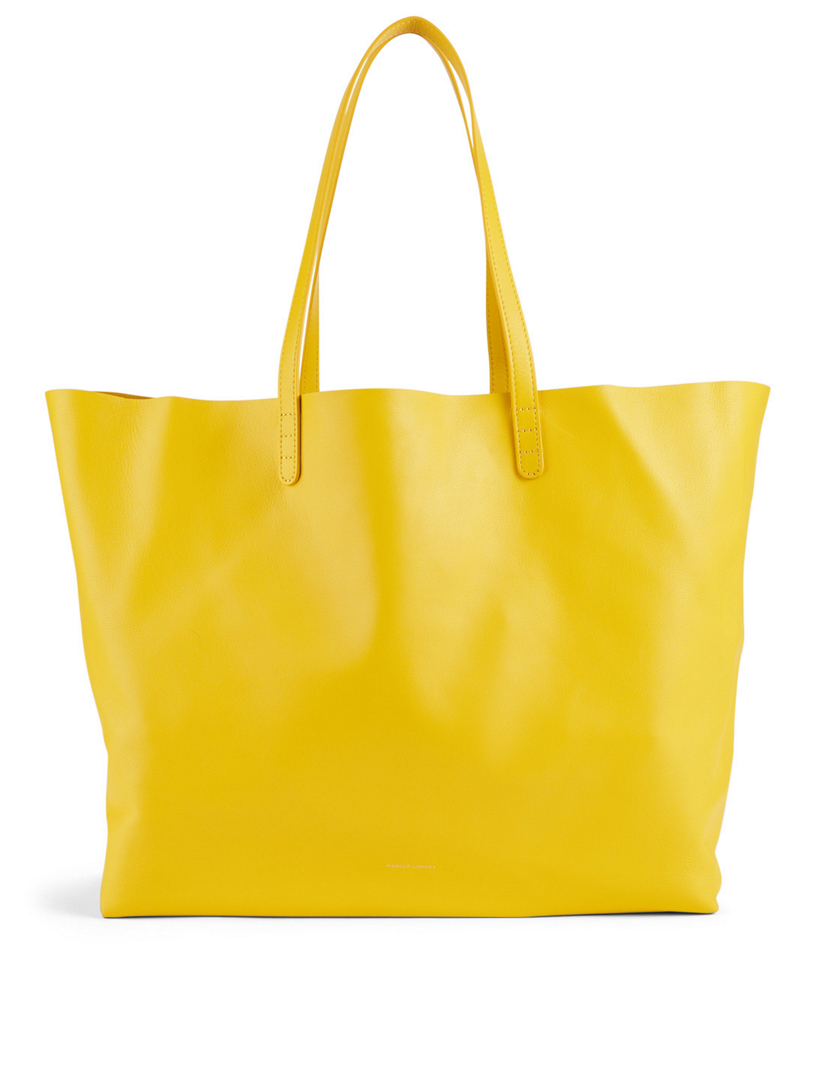 Leather Oversized Tote Bag