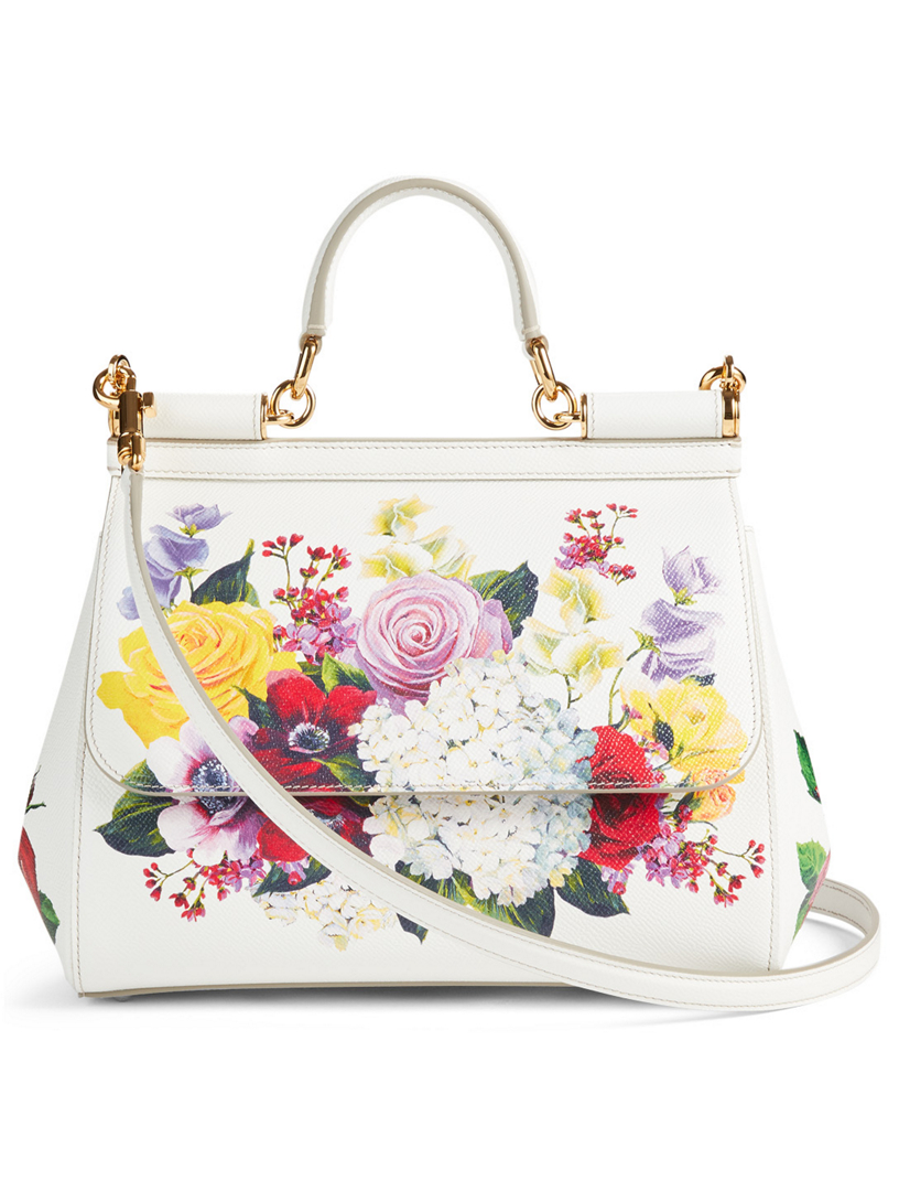 Dolce & Gabbana Medium Sicily Bag in White