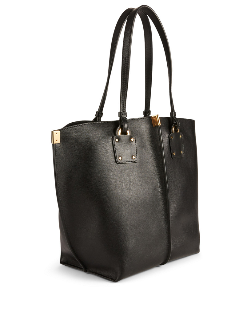 Vick discount leather tote