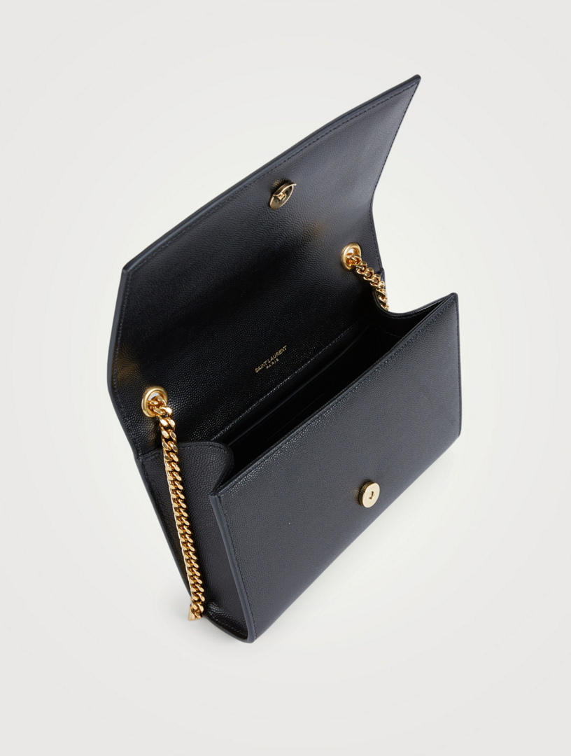 SAINT LAURENT Small Kate YSL Monogram Leather Chain Bag