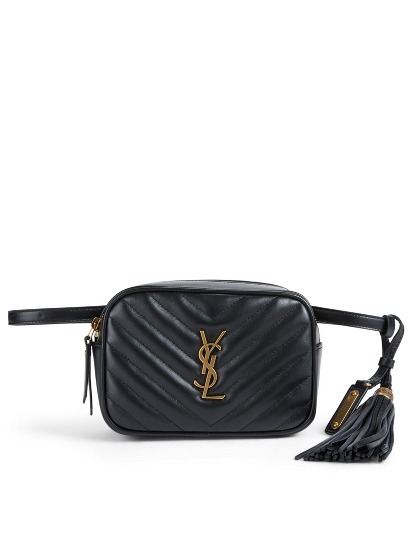 Saint Laurent monogram leather belt bag - Joseph