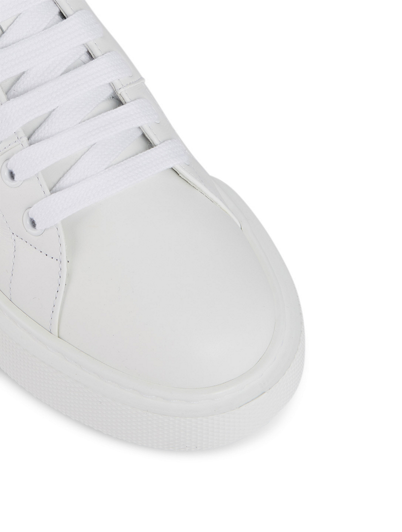 Leather Platform Sneakers