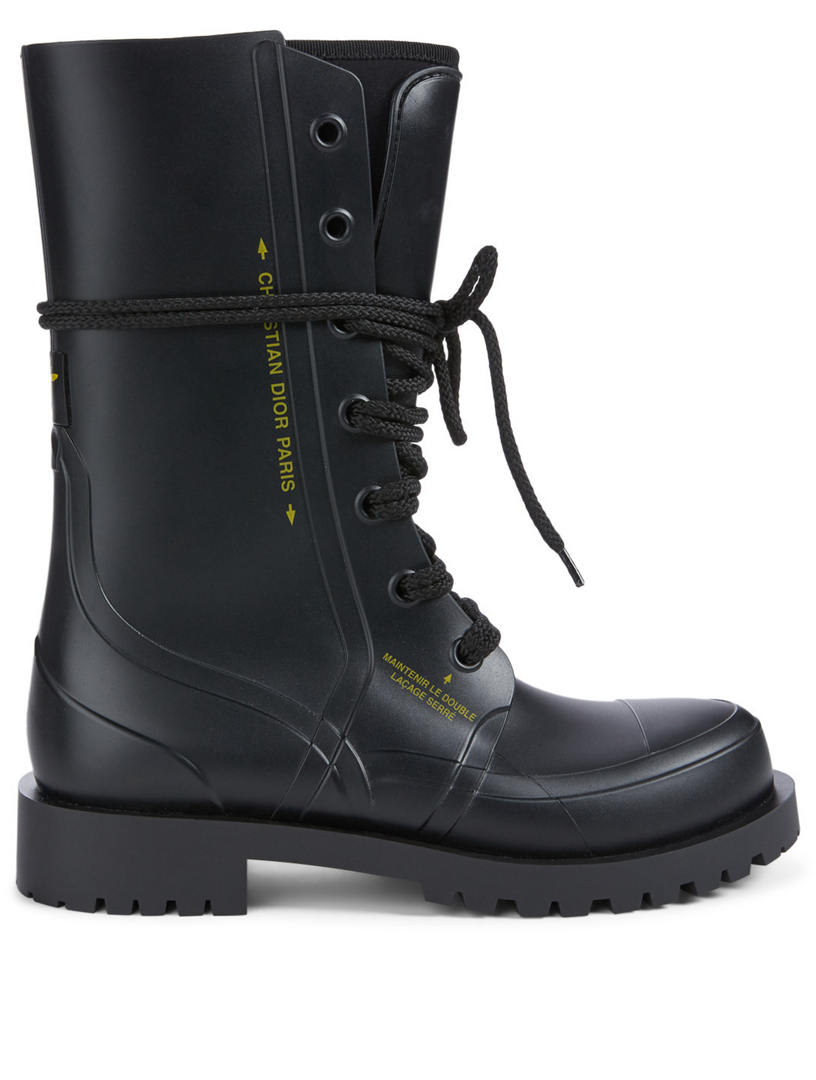 Christian dior hot sale rubber boots