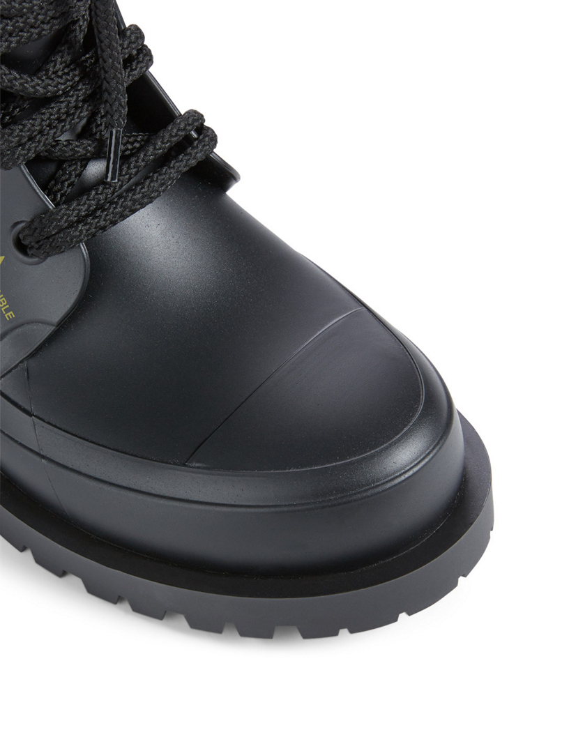 Dior camp rubber hot sale ankle boot price