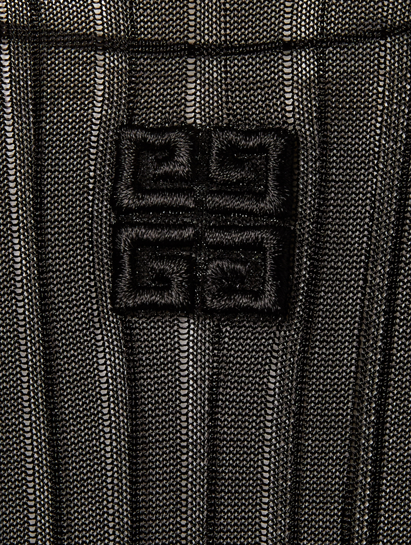 Ribbed Sleeveless Turtleneck