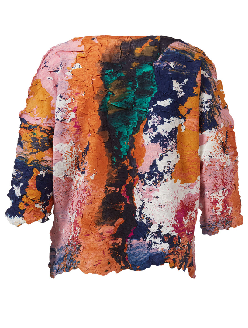 Paint Crush Long Sleeve Top