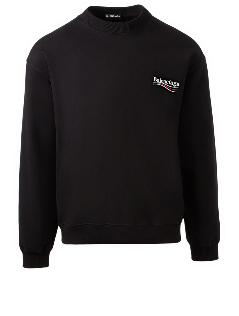 Balenciaga sweatshirt black online