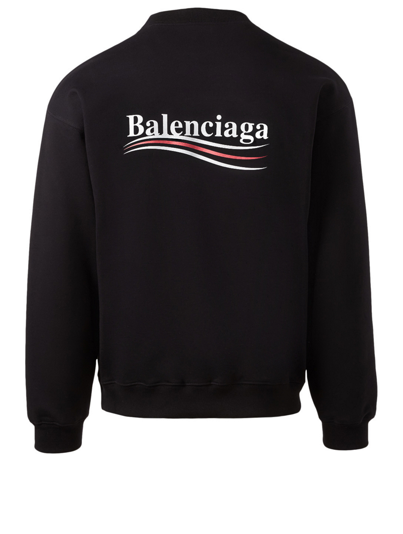 BALENCIAGA Campaign Logo Sweatshirt Holt Renfrew