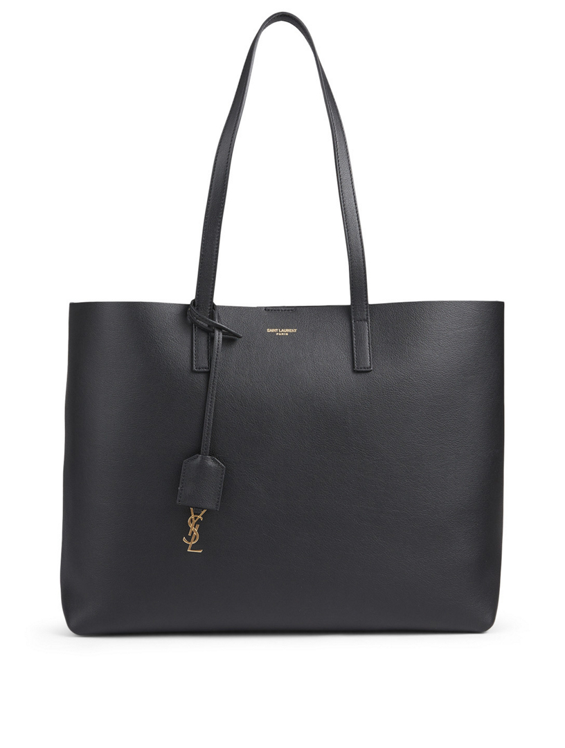 SAINT LAURENT East West Leather Tote Bag | Holt Renfrew