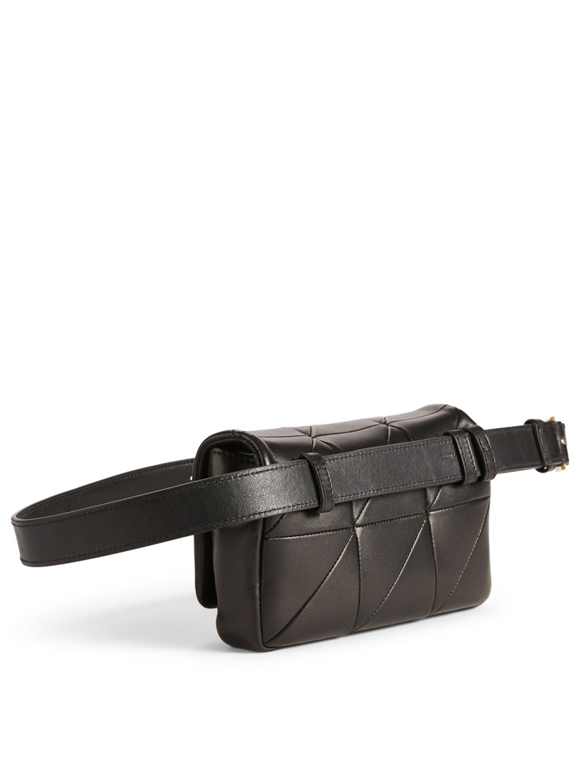 กระเป๋าคาดอกคาดเอวYSL LOU BELT BAG IN MATELASSÉ LEATHER DARK BEIGE