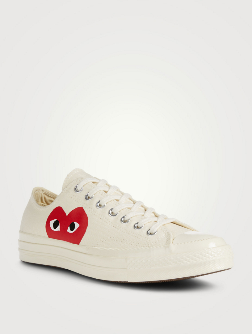 COMME DES GAR ONS PLAY CONVERSE X CDG PLAY Chuck Taylor 70