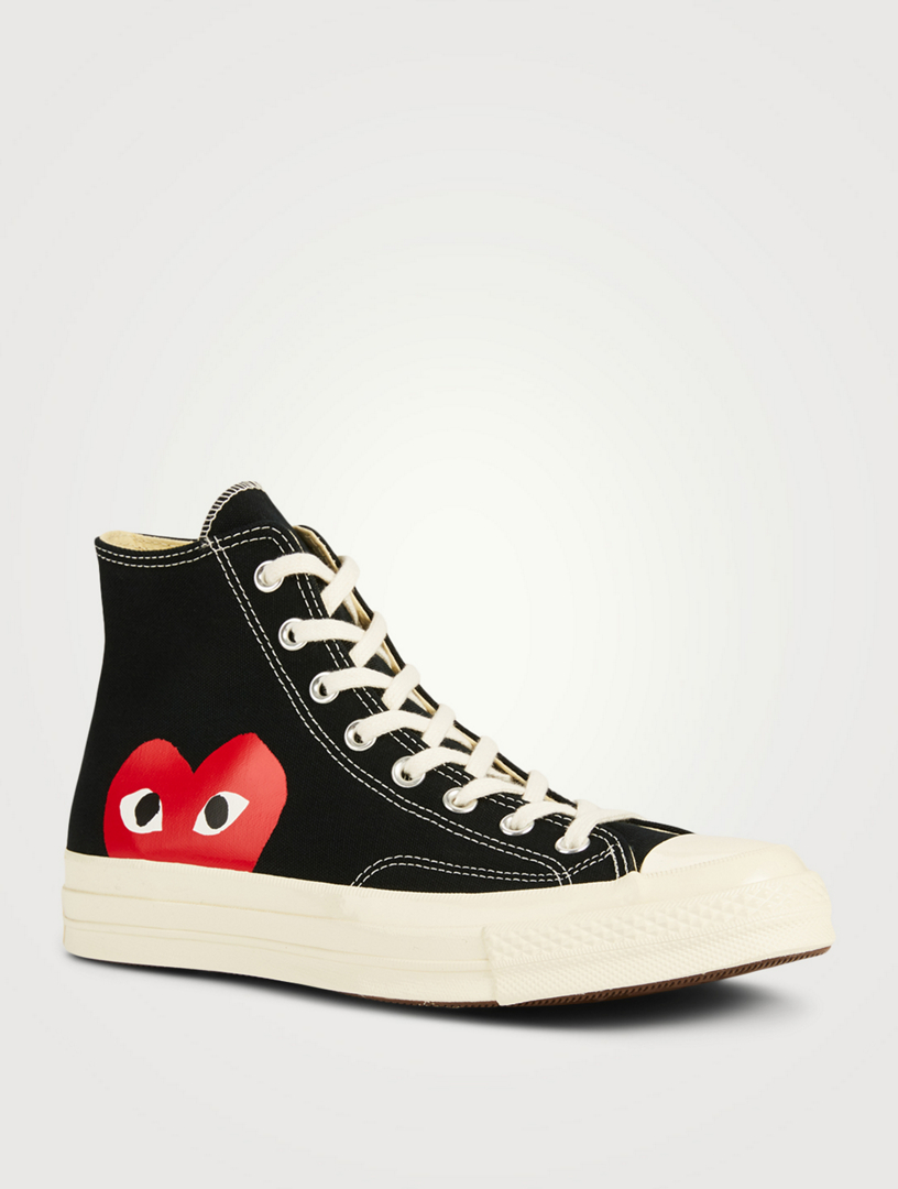 CONVERSE X CDG PLAY Chuck Taylor '70 High-Top Sneakers