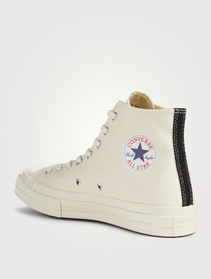 COMME DES GARCONS PLAY CONVERSE X CDG PLAY Chuck Taylor 70 High Top Sneakers Holt Renfrew