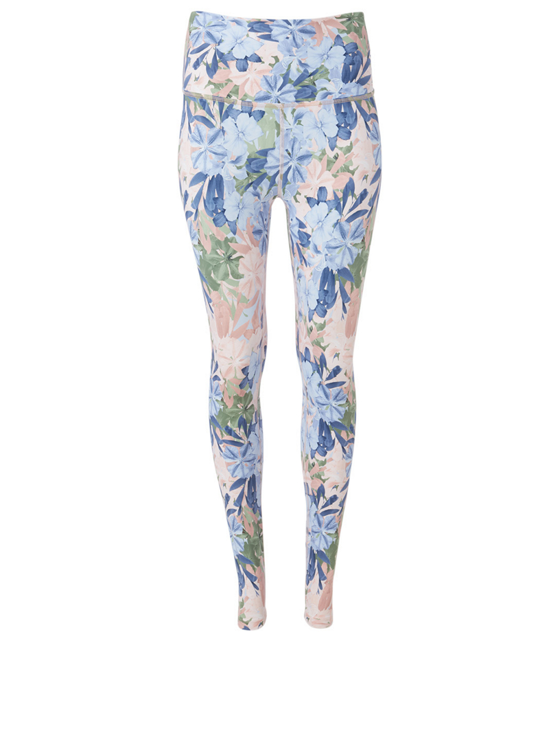 Beyond Yoga Lux High Waisted Midi Legging Botanical Floral