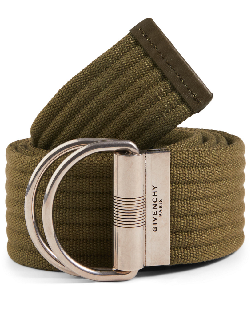 Canvas D-Ring Belt