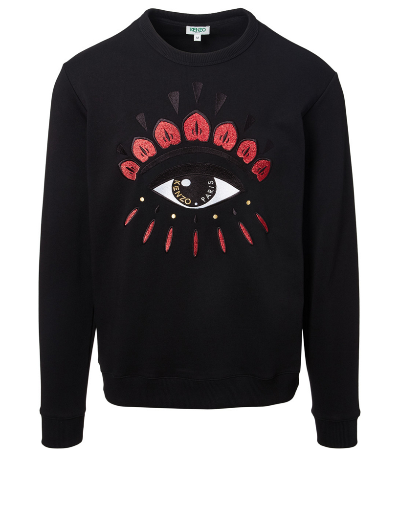 Kenzo black 2024 eye hoodie