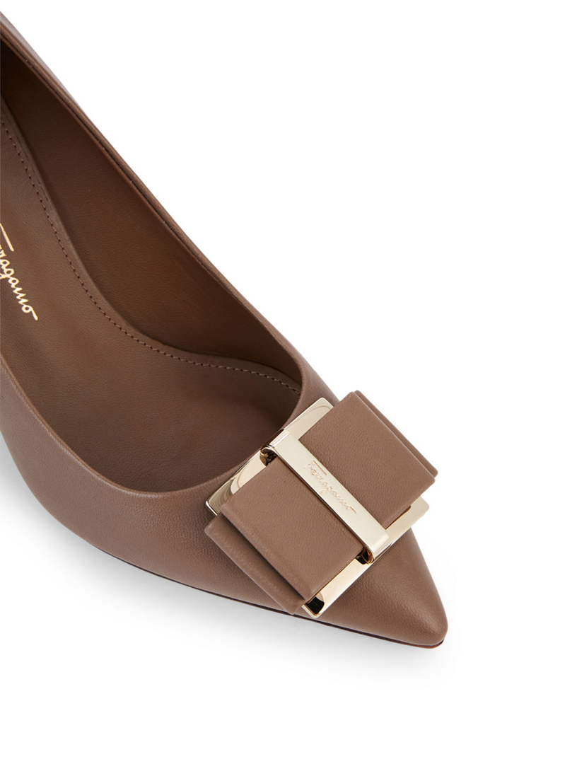 Ferragamo PUMPS＆HEELS WOMAN ZERI 70 NEW FERRAGAMO Zeri 70 Leather Pumps | Holt Renfrew