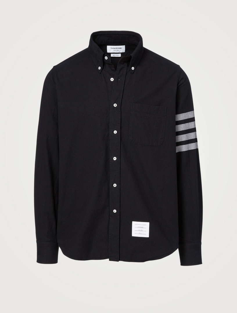 Cotton Four-Bar Shirt