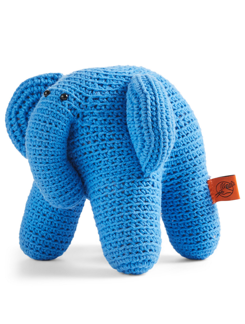 CAMBODIA KNITS Sambo Elephant Plush Toy Holt Renfrew