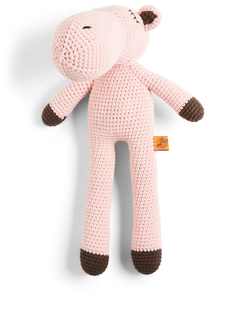CAMBODIA KNITS Sorya Sleepy Hippo Plush Toy Holt Renfrew