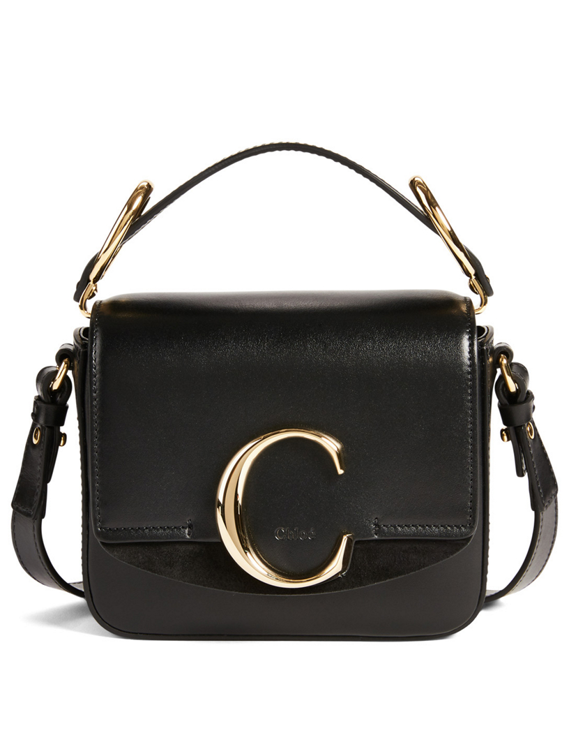 Cross body bags Chloe' - C mini smooth leather bag - CHC19US193A37001