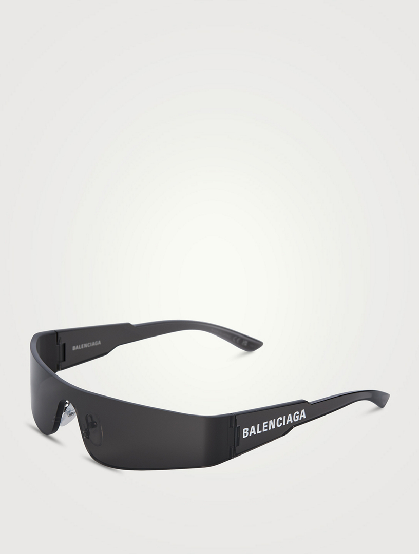 BALENCIAGA Sheild Sport Sunglasses  Grey