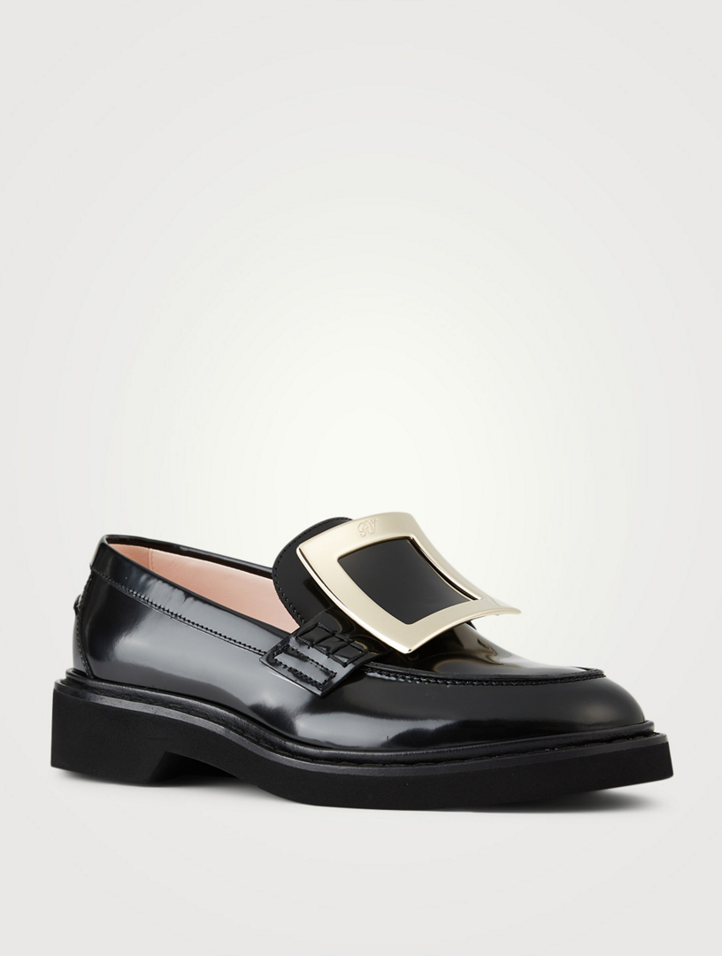 [Roger Vivier] スエードのViv'Rangersローファー ブラウン Woman ヴィヴ レンジャー スエード ローファー