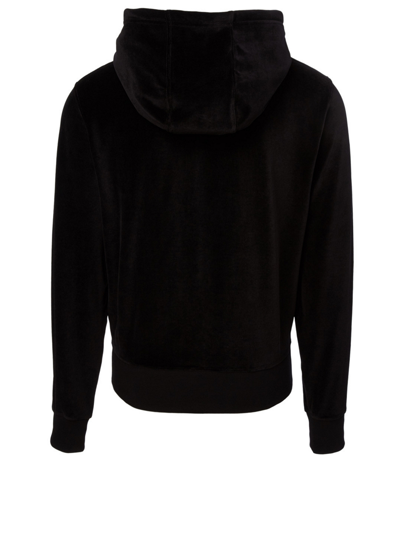 Velvet Zip Hoodie