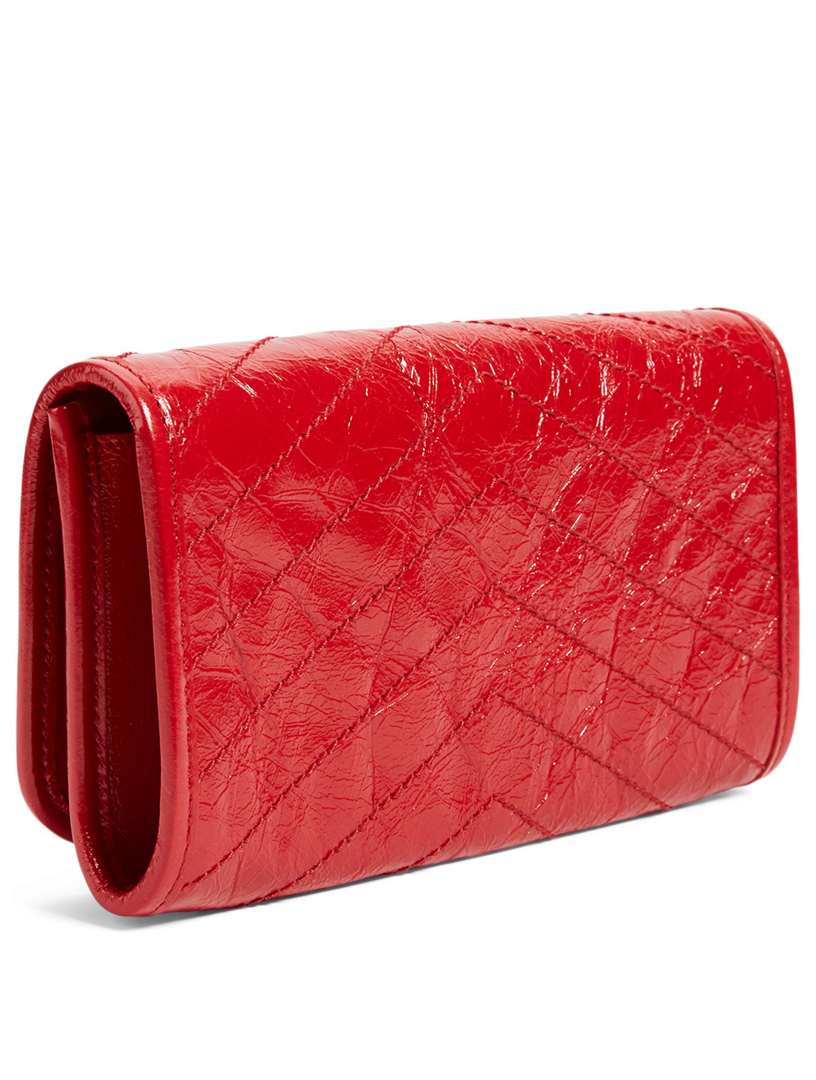 Large Niki YSL Monogram Leather Wallet