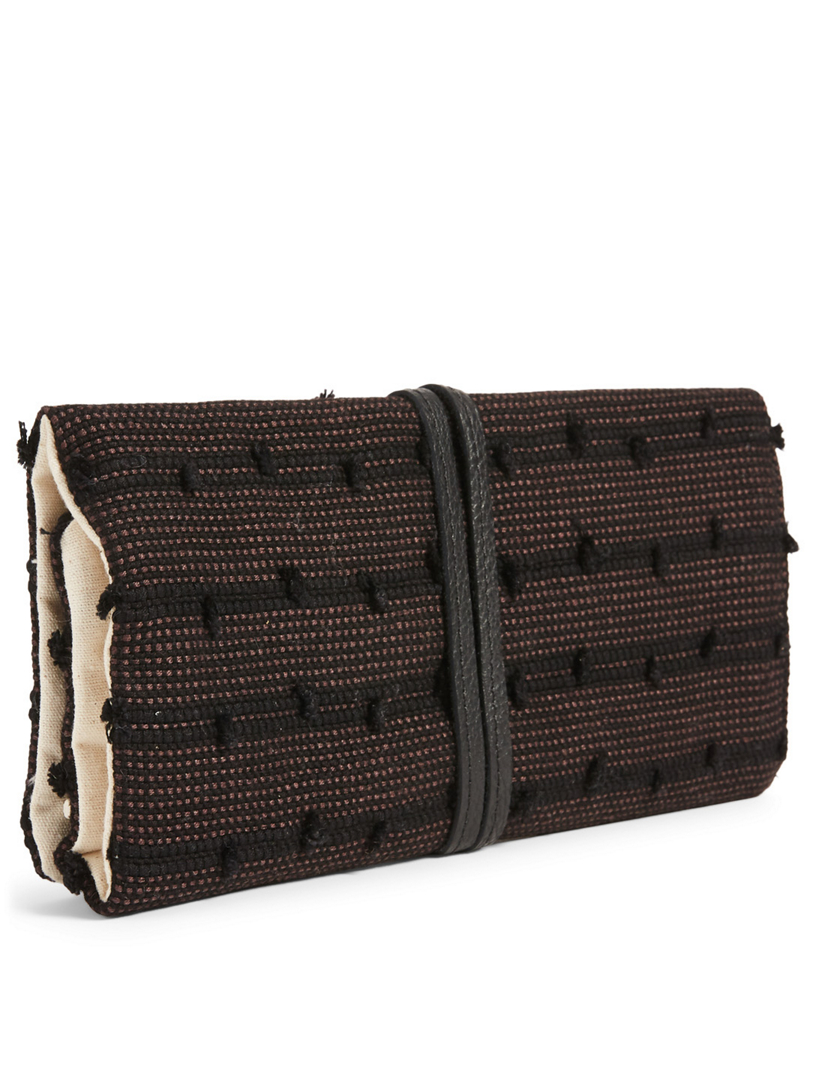Lilia Cotton Jewellery Roll Organizer