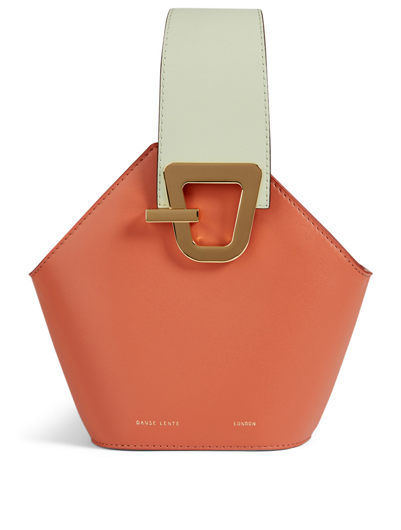 DANSE LENTE Mini Johnny Leather Hexagonal Bucket Bag | Holt  display picture 1
