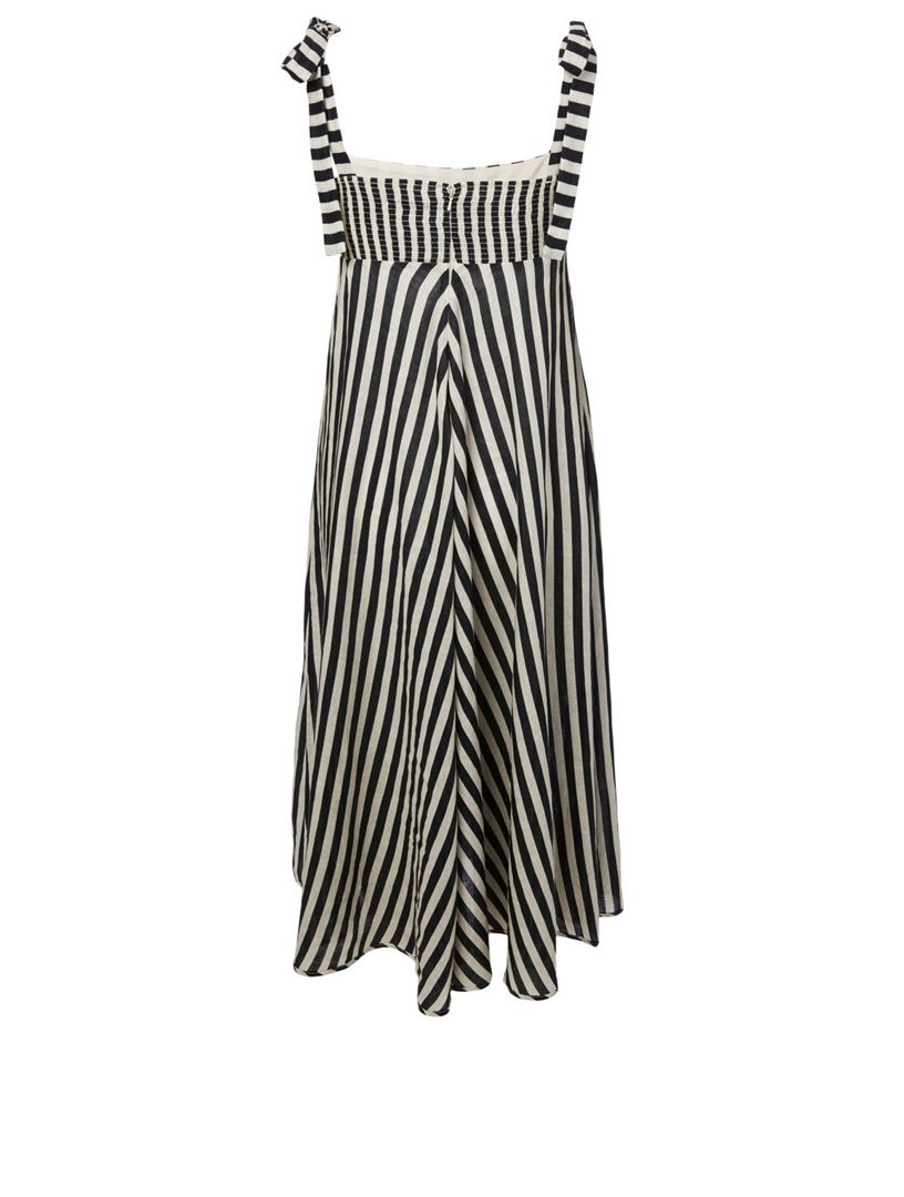 Honour Chevron Tie Dress