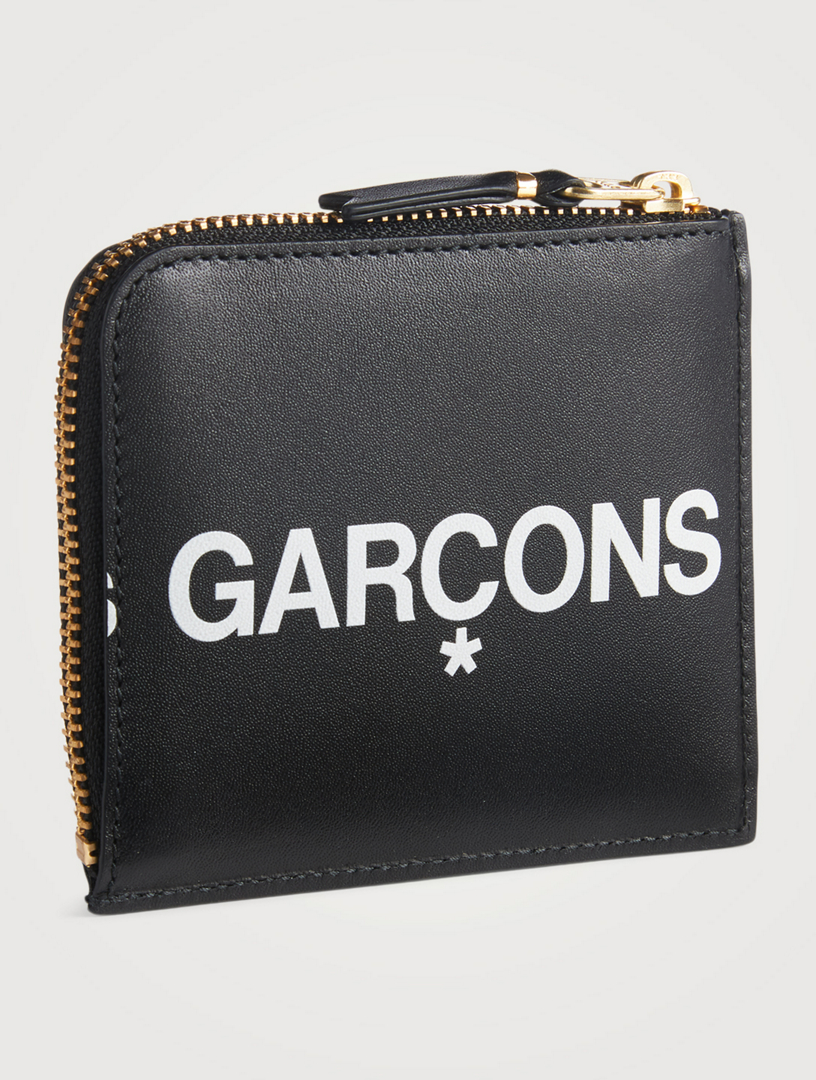 COMME DES GAR ONS WALLETS Huge Logo Leather Wallet Holt Renfrew