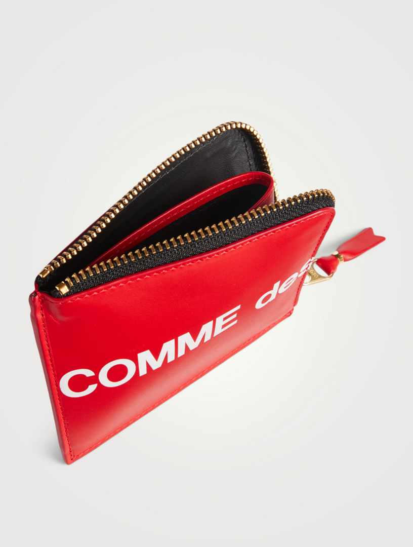 COMME DES GARÇONS WALLETS Huge Logo Leather Wallet | Holt Renfrew