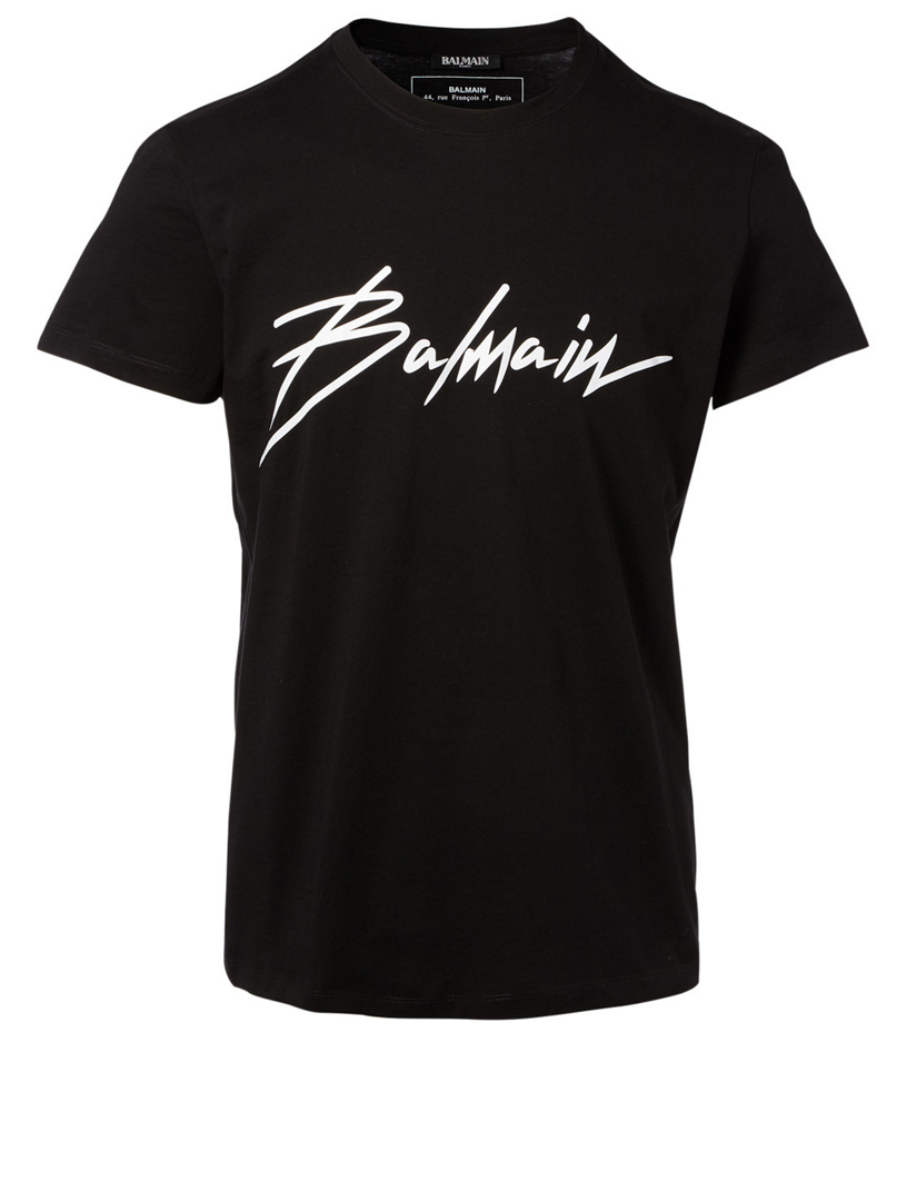 Balmain black t shirt clearance
