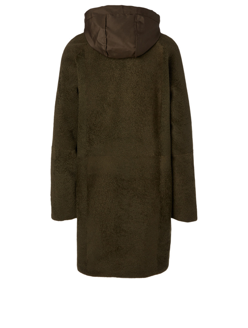 Shearling Reversible Coat